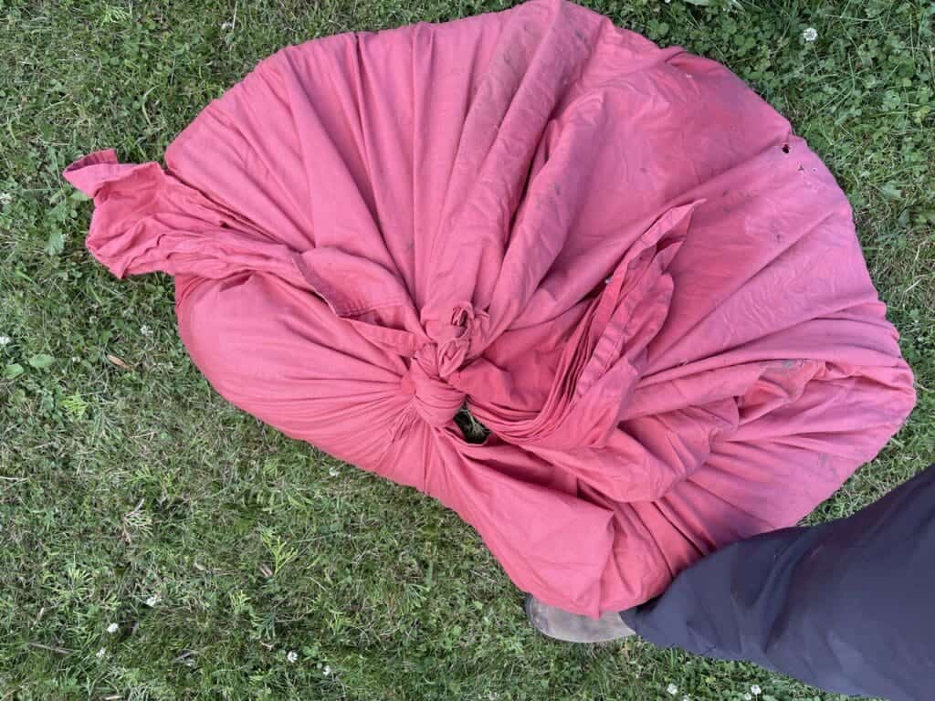 Tarps Make it Easy! - North American Japanese Garden Association %